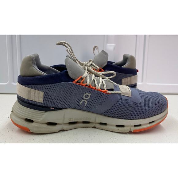 Men On Cloud Cloudnova blue athletic running shoes tennis sneakers 26.98315, 10 main image 4